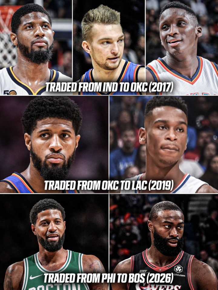 乔治交易价值实证：三次易主换回1MVP+3全明星+9选秀权