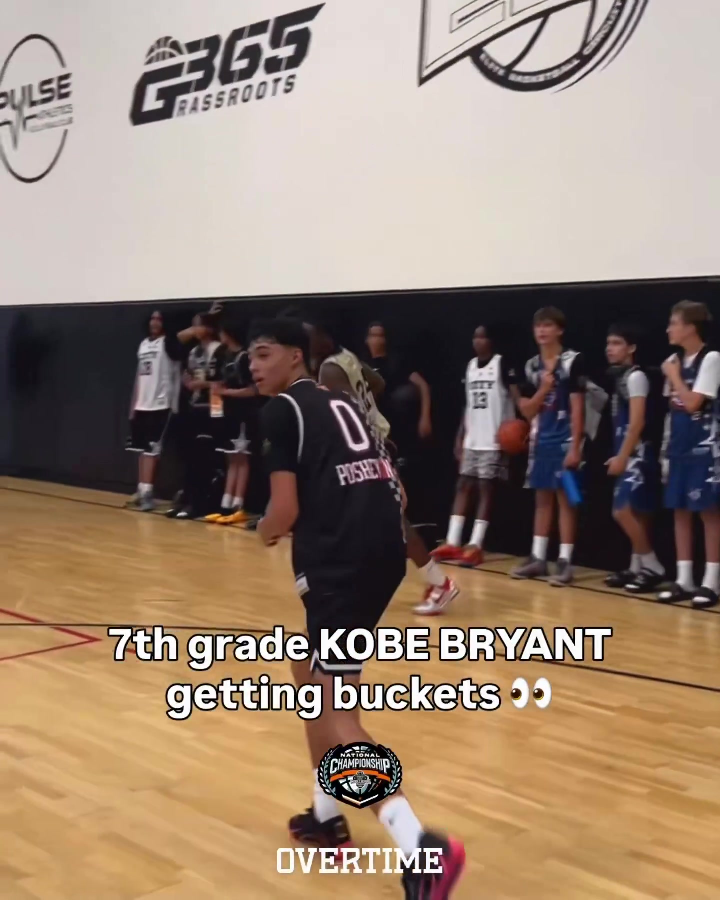 七年级生科比·布莱恩特统治MSCS Hoops青少年联赛 父亲为狂热科密