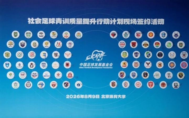 72家社会青训机构签约获资助 中国足球发展基金会破解“12岁退役” 72家社会青训机构签约获资助 中国足球发展基金会破解“12岁退役”