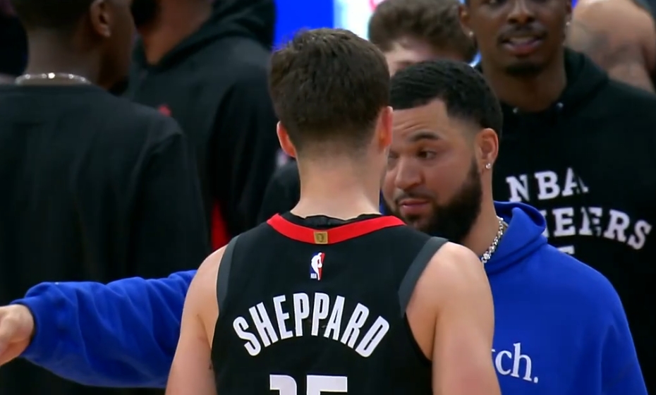 谢泼德：看到范弗里特通过一整年的努力重返球场感觉太棒了