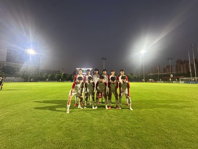 第五届中青赛男子U20组第三阶段开赛，海港U20队继续征战B组比赛